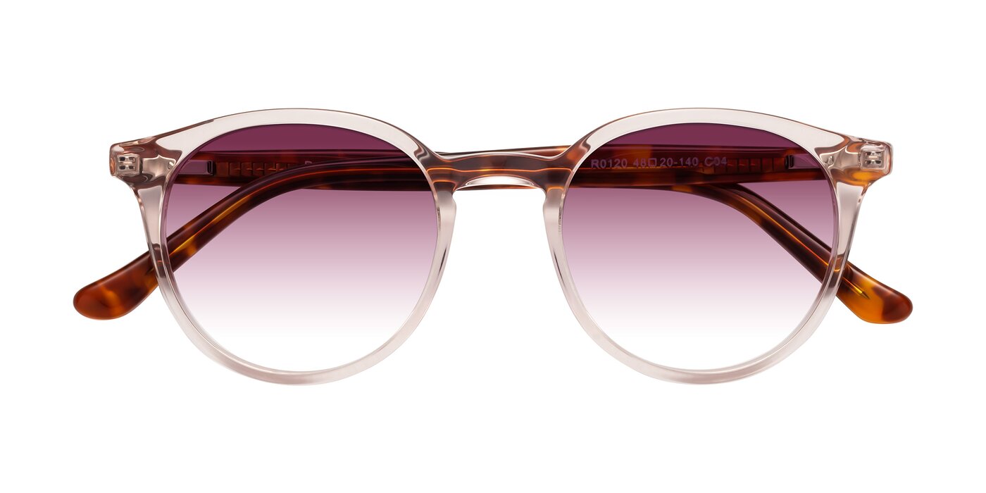 Party - Clear Pink/Tortoise Gradient Sunglasses