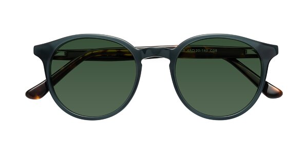 Front of Party in Abyss Blue/Tortoise