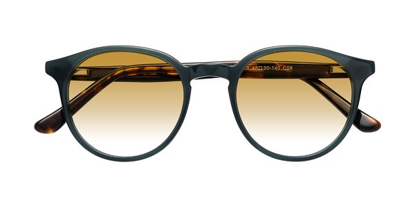 Front of Party in Abyss Blue / Tortoise