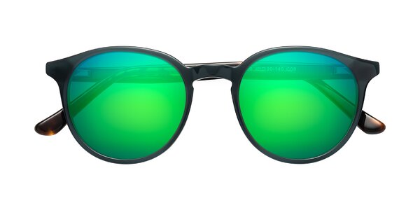 Front of Party in Abyss Blue/Tortoise