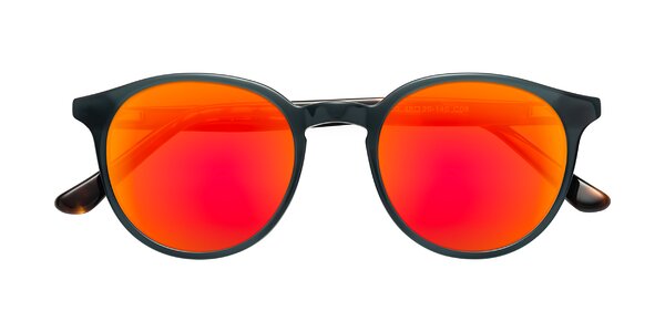Front of Party in Abyss Blue / Tortoise