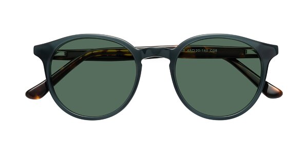 Front of Party in Abyss Blue/Tortoise