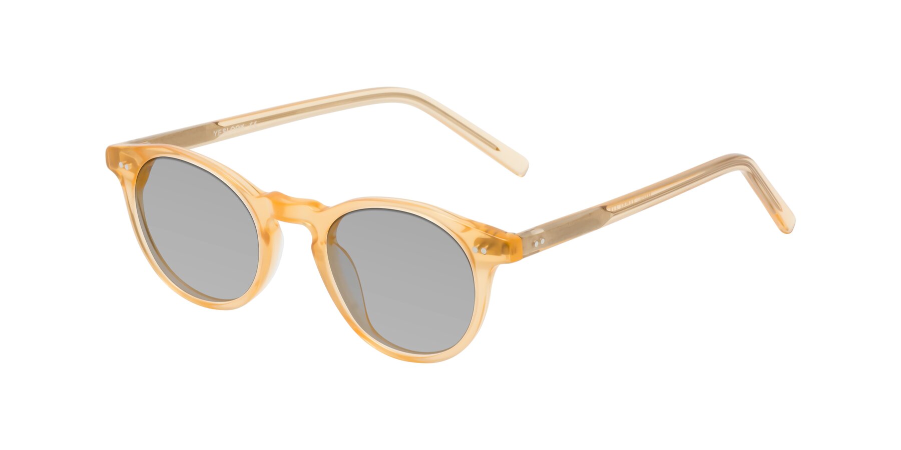 Angle of Marley in Translucent Yellow with Light Gray Tinted Lenses