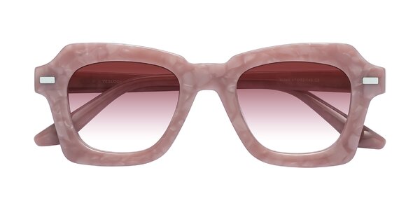Front of Alden in Plum Marble