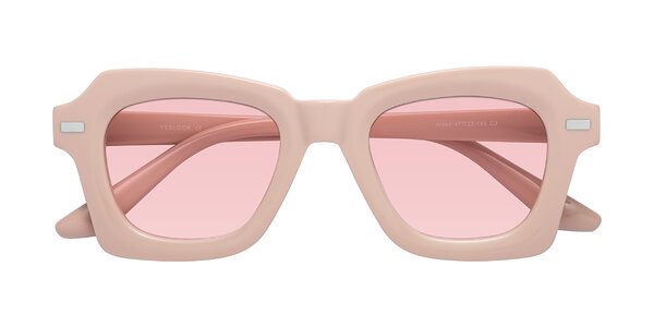 Front of Alden in Baby Pink