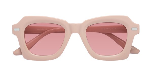 Front of Alden in Baby Pink