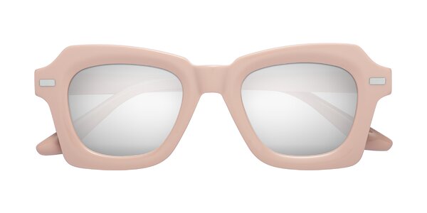 Front of Alden in Baby Pink