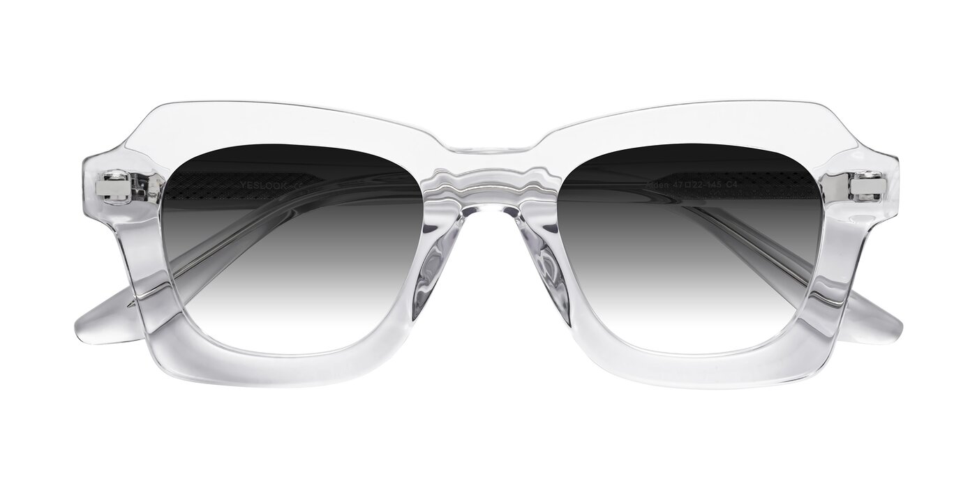 Alden - Clear Gradient Sunglasses