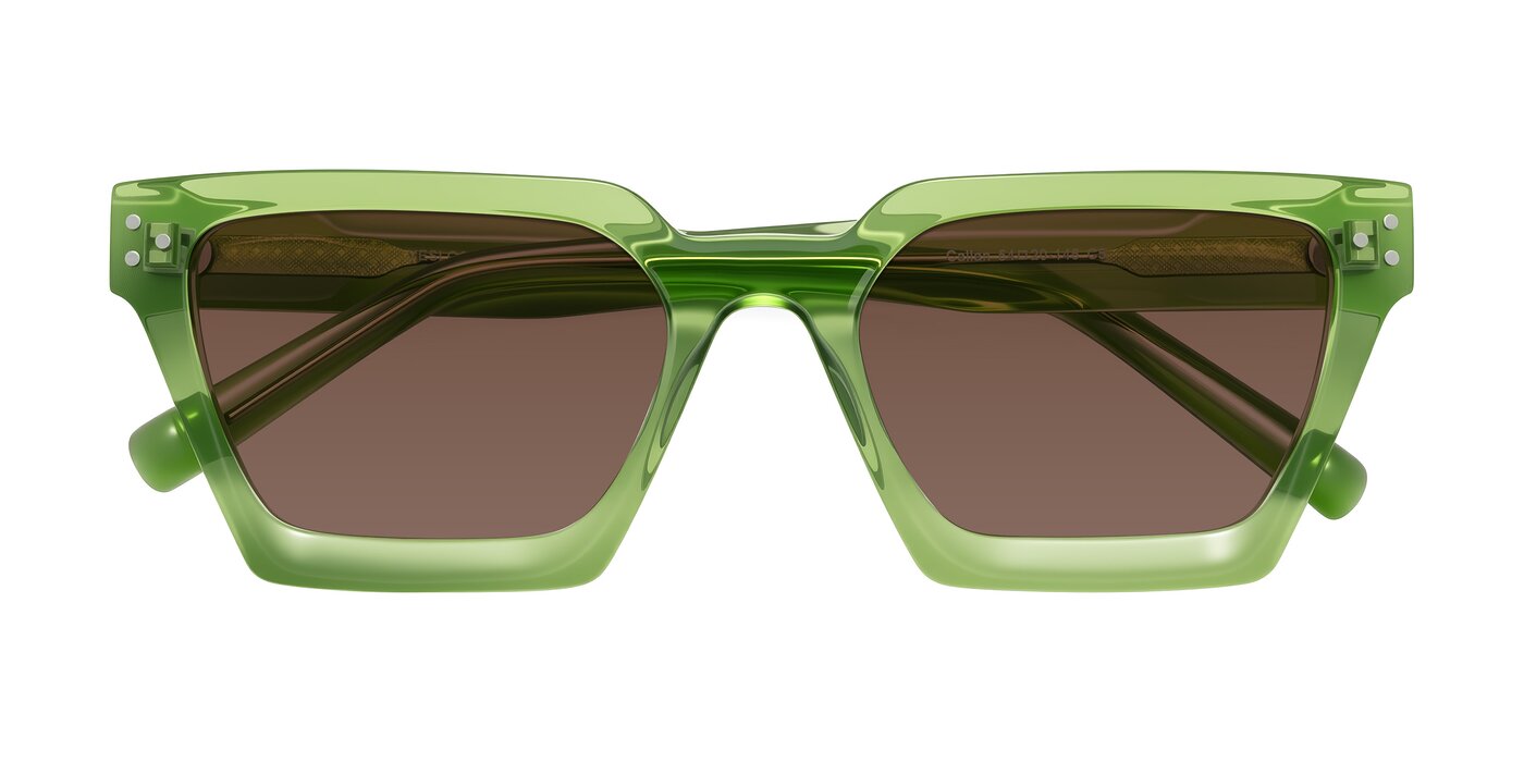 Callan - Grass Green Tinted Sunglasses
