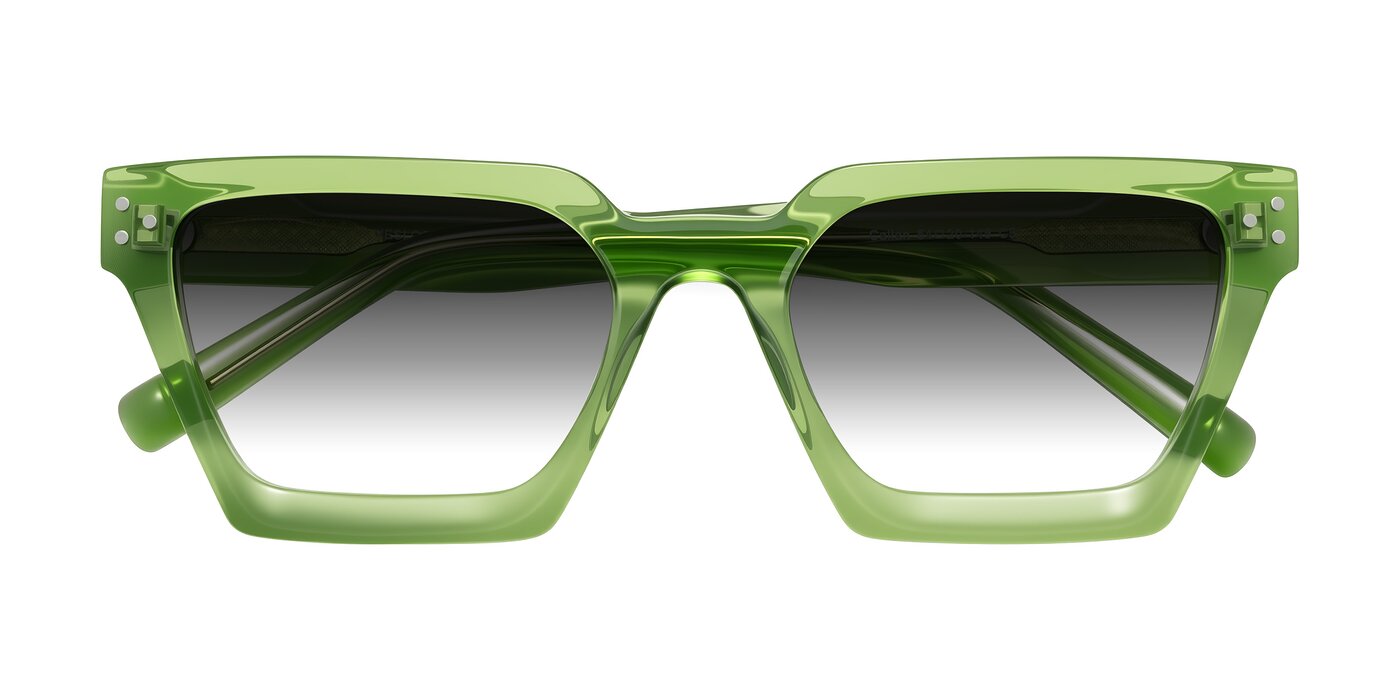 Callan - Grass Green Gradient Sunglasses