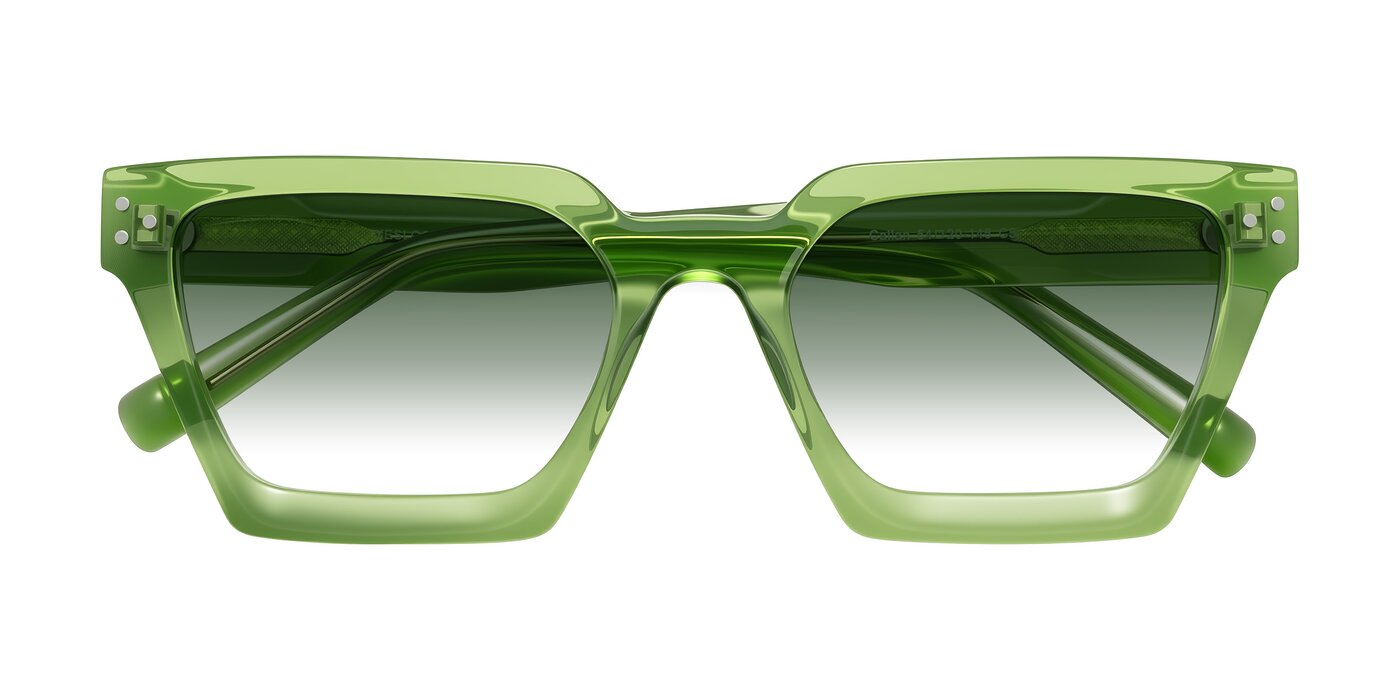 Callan - Grass Green Gradient Sunglasses