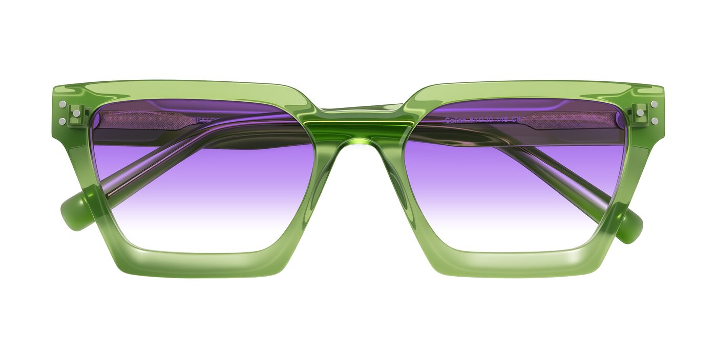Callan - Grass Green Gradient Sunglasses