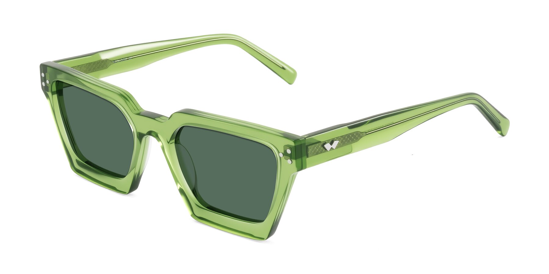 Angle of Callan in Grass Green with Green Polarized Lenses