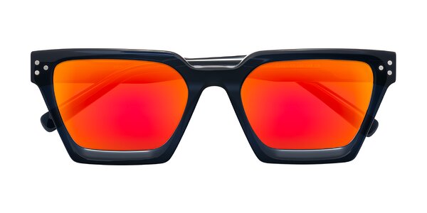 Front of Callan in Dark Navy