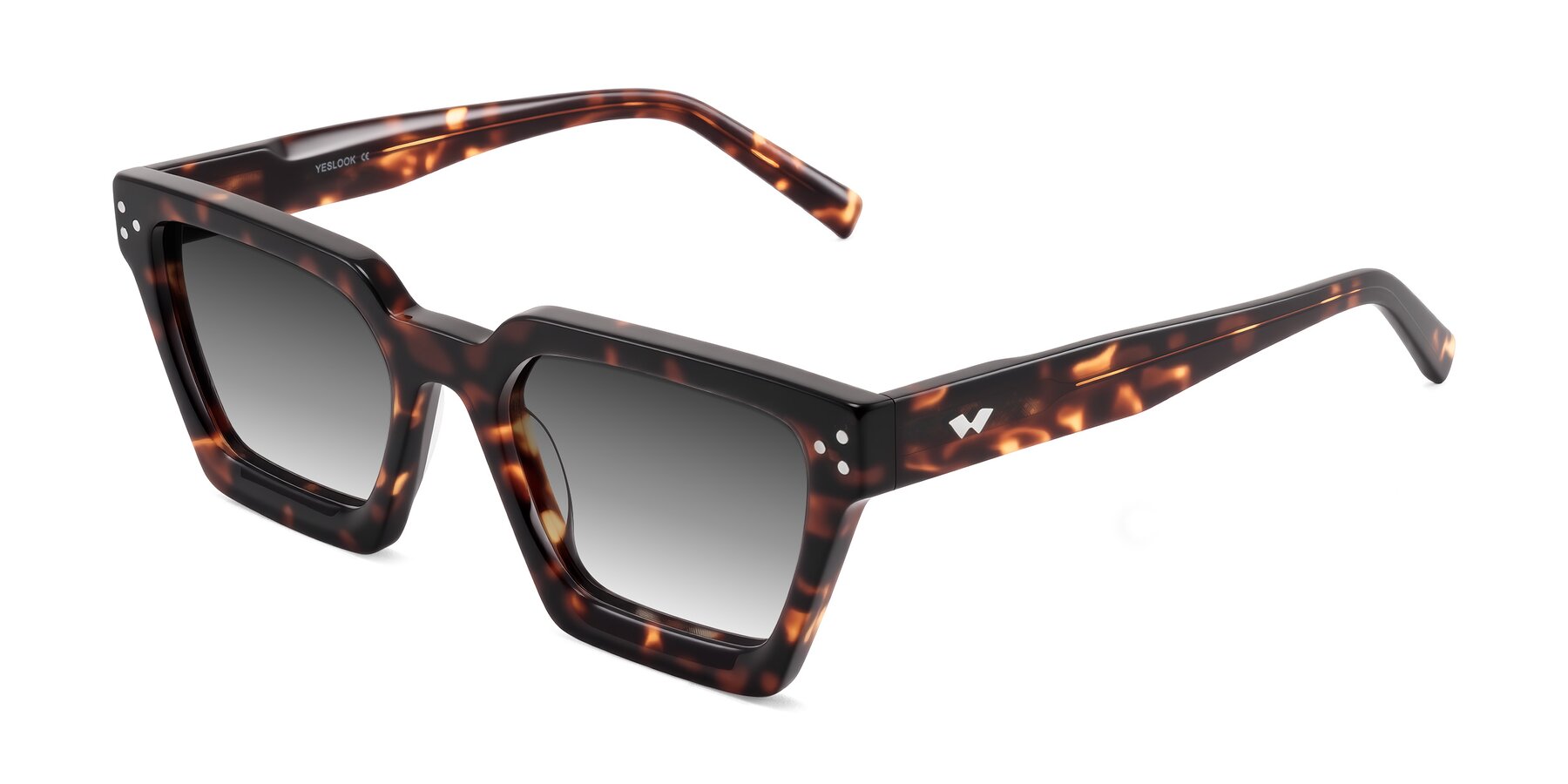 Angle of Callan in Tortoise with Gray Gradient Lenses