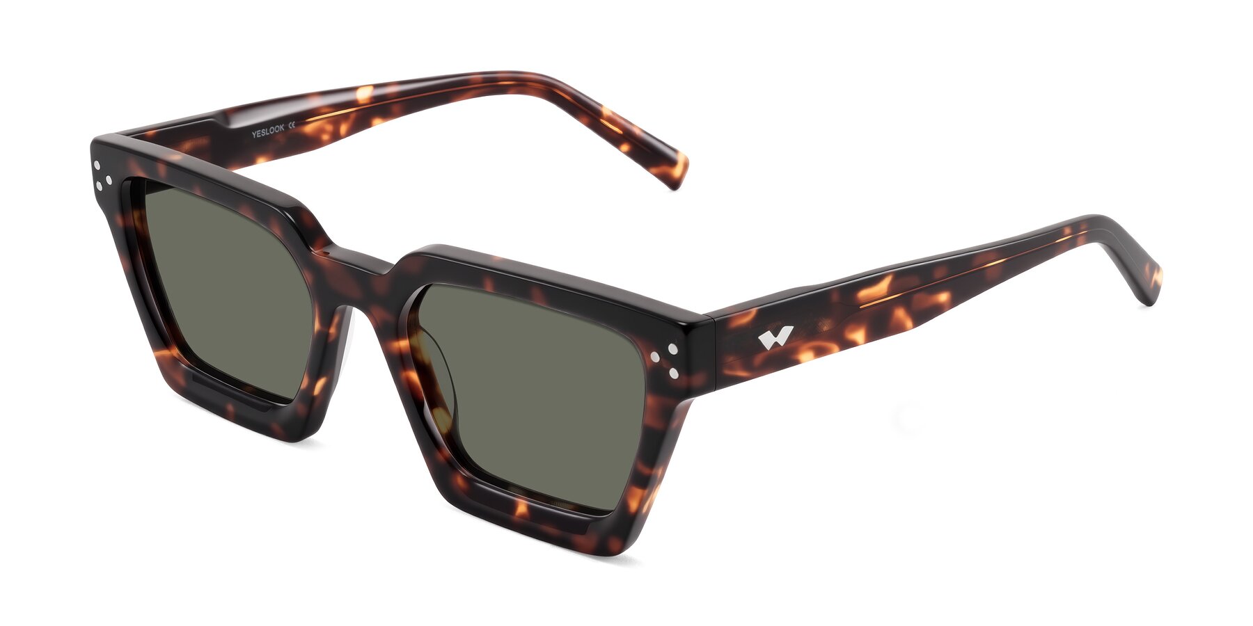 Angle of Callan in Tortoise with Gray Polarized Lenses