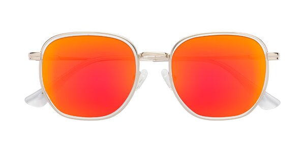 Front of Goodbar in Pale Gold/Clear