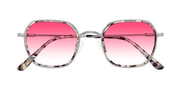 Front of Ana in Seashell Tortoise/Silver