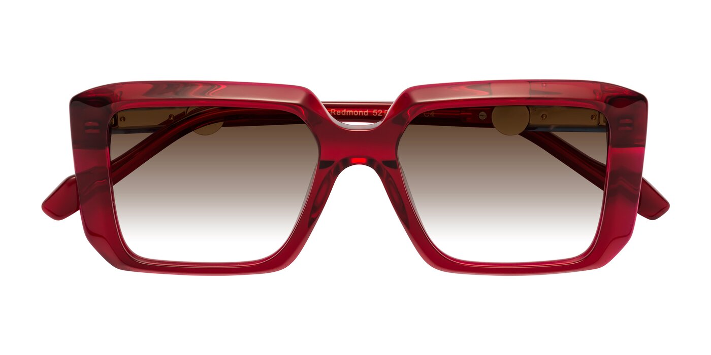 Redmond - Wine Gradient Sunglasses