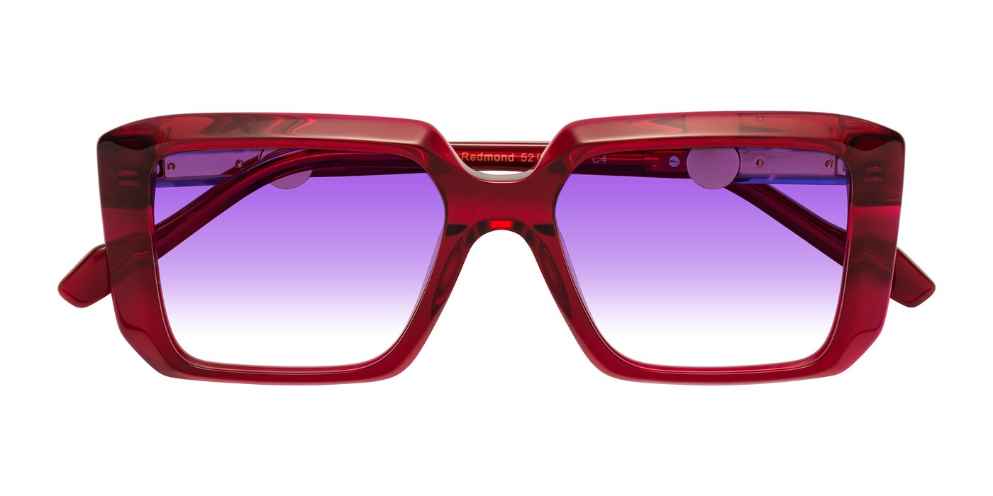Redmond - Wine Gradient Sunglasses