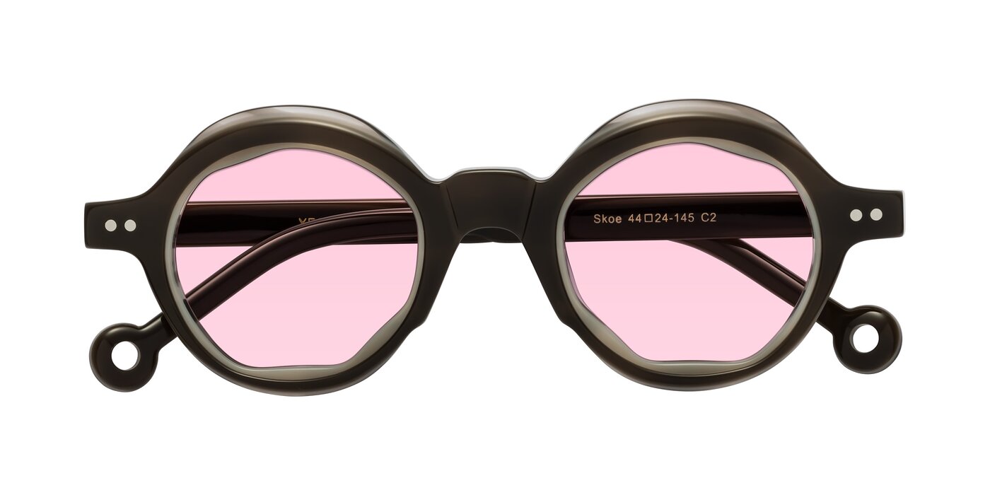 Skoe - Dark Grayish Brown Tinted Sunglasses