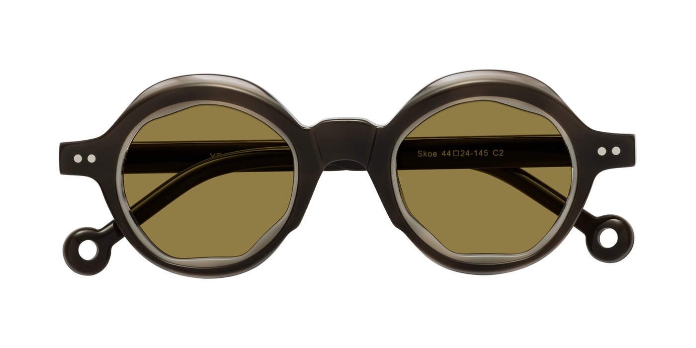 Skoe - Dark Grayish Brown Polarized Sunglasses