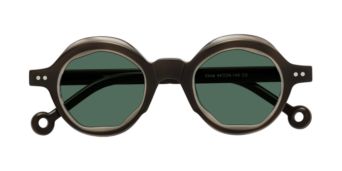 Skoe - Dark Grayish Brown Polarized Sunglasses