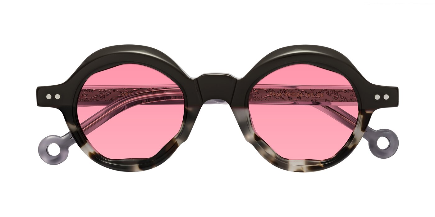 Skoe - Dark Gray/Ivory Tinted Sunglasses