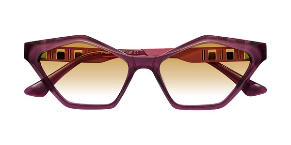 Front of Prade in Iridescent Red