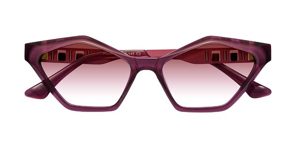 Front of Prade in Iridescent Red