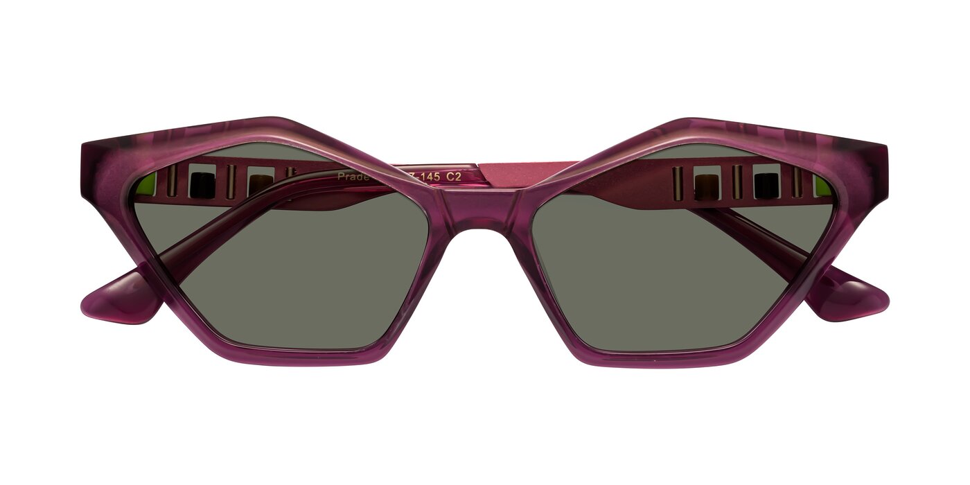 Prade - Iridescent Red Polarized Sunglasses