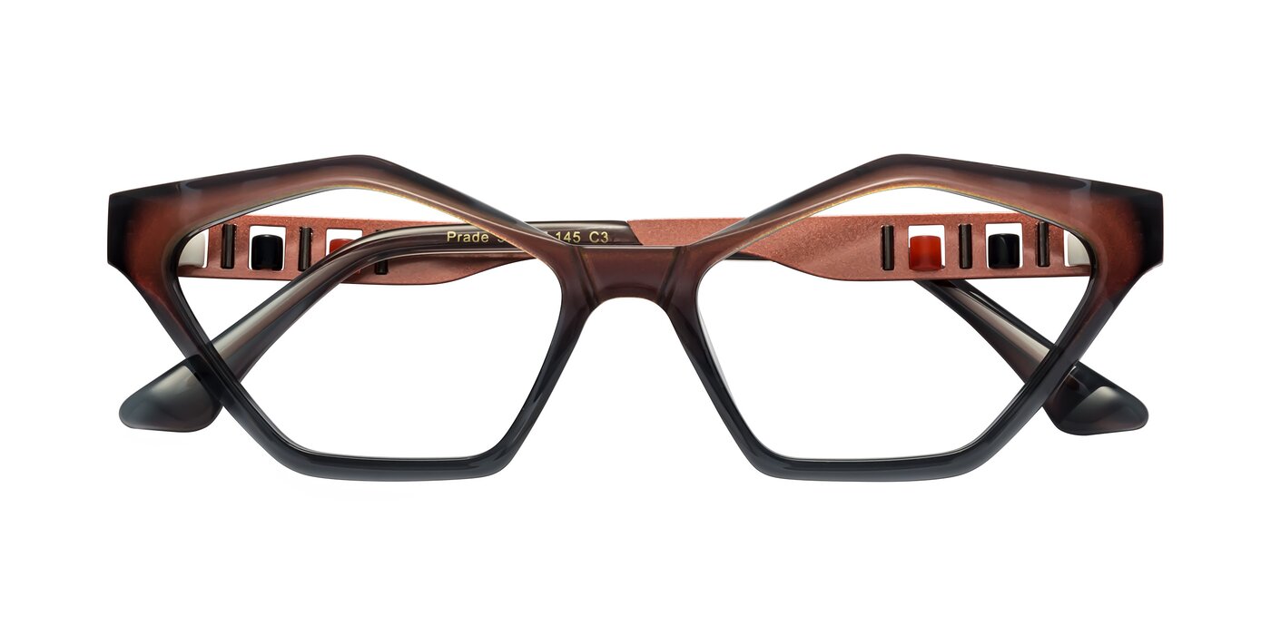 Prade - Iridescent Rust Eyeglasses