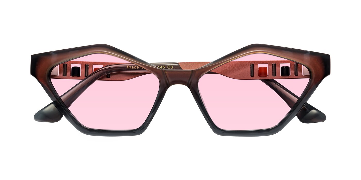 Prade - Iridescent Rust Tinted Sunglasses