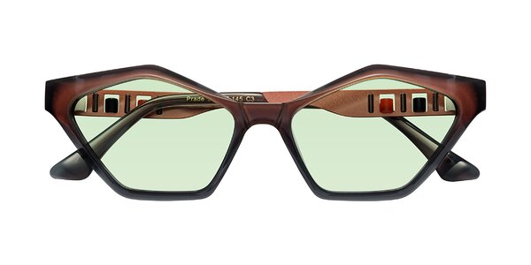 Front of Prade in Iridescent Rust