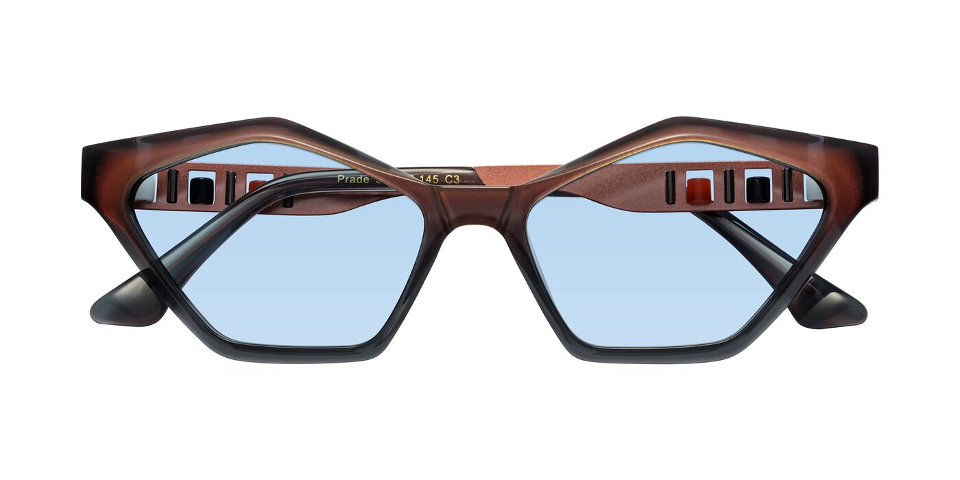 Prade - Iridescent Rust Tinted Sunglasses