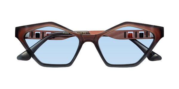 Front of Prade in Iridescent Rust
