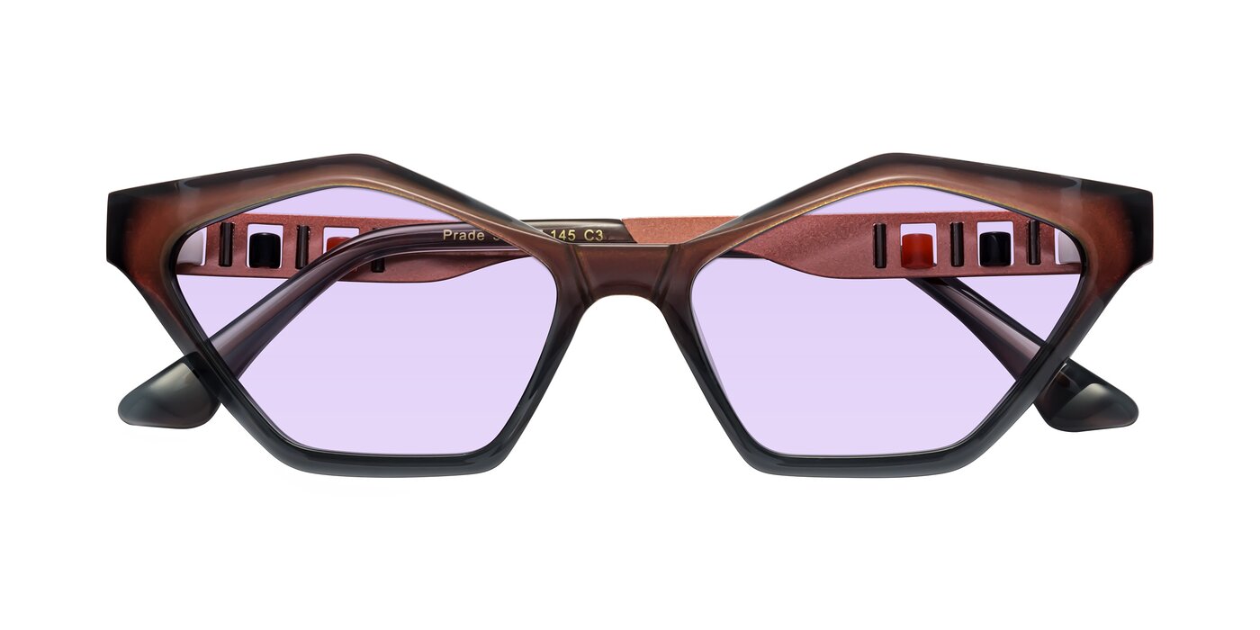 Prade - Iridescent Rust Tinted Sunglasses