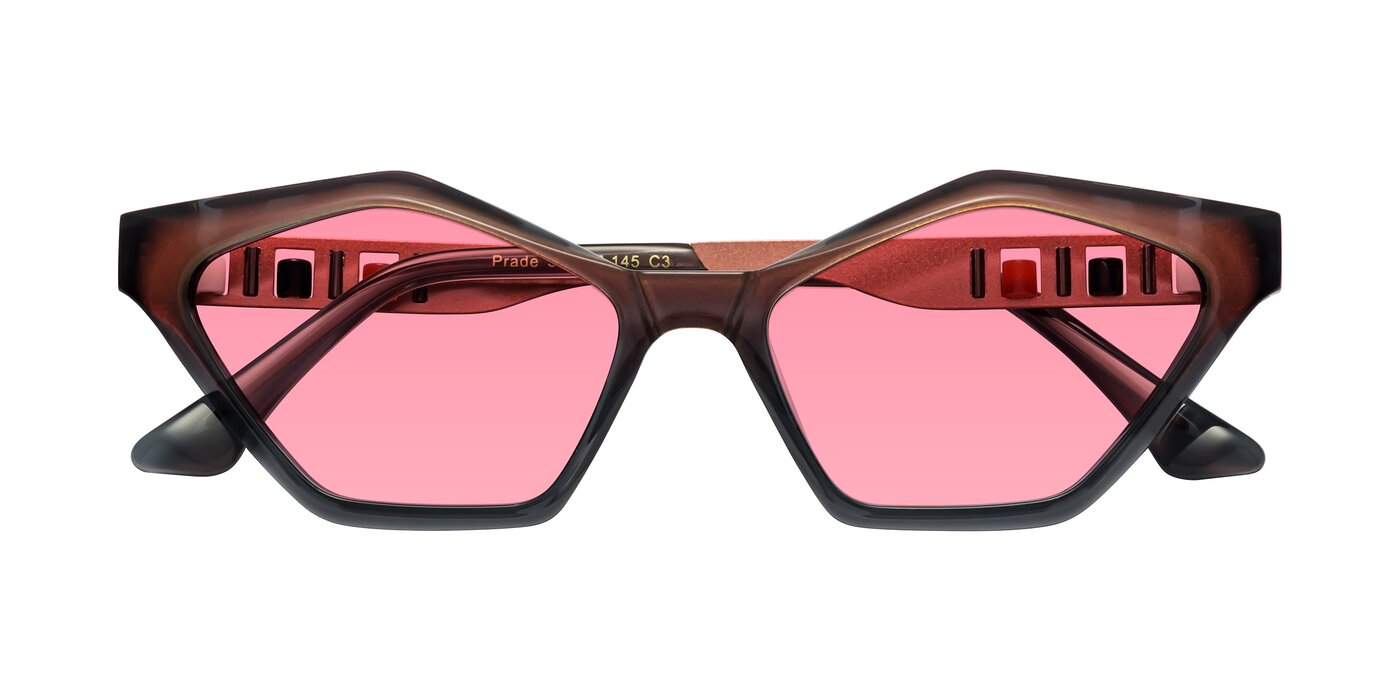 Prade - Iridescent Rust Tinted Sunglasses