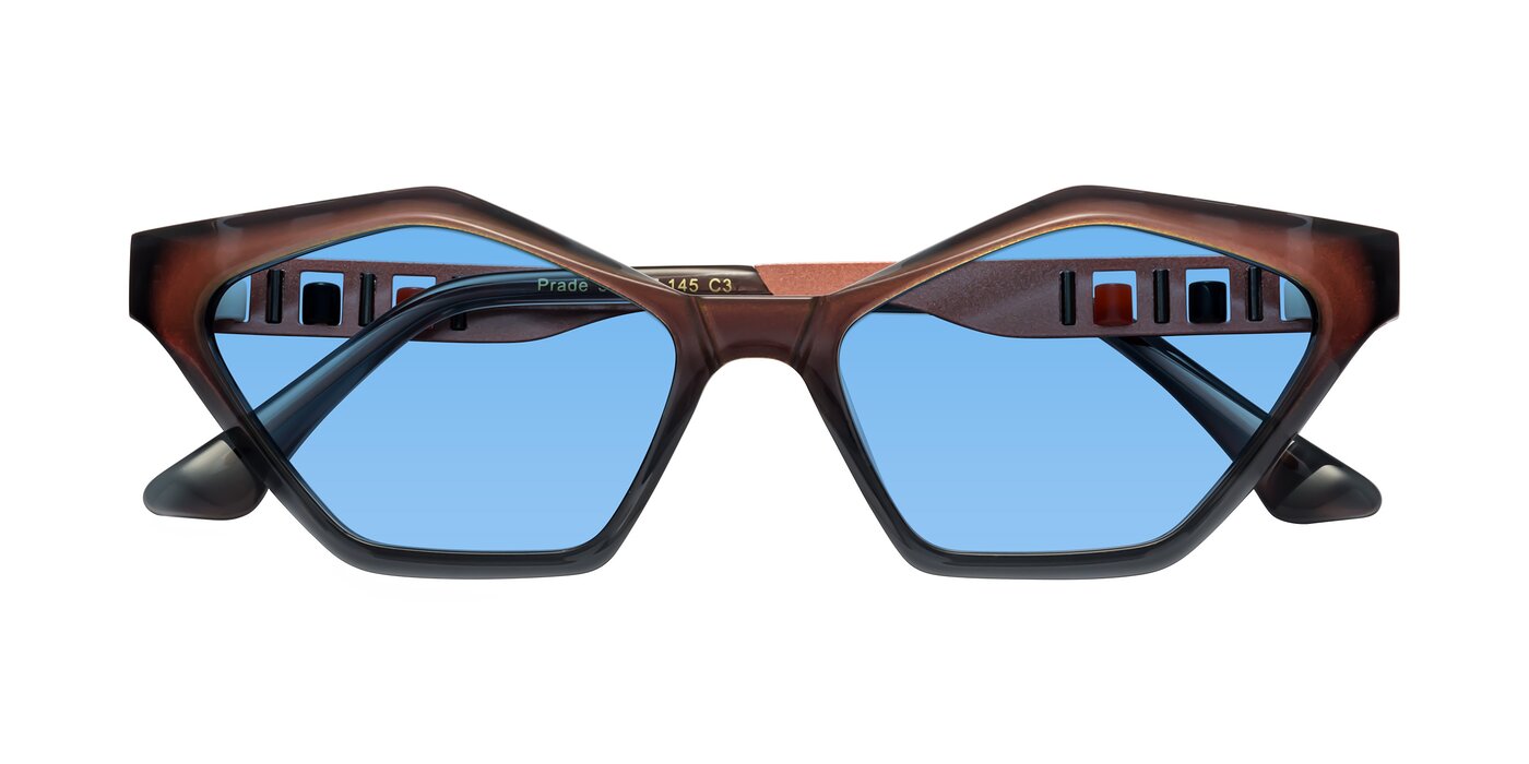 Prade - Iridescent Rust Tinted Sunglasses