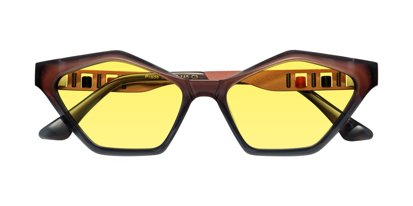 Prade - Iridescent Rust Tinted Sunglasses