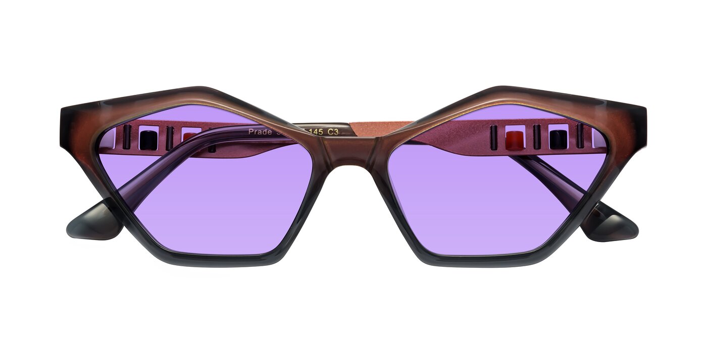 Prade - Iridescent Rust Tinted Sunglasses