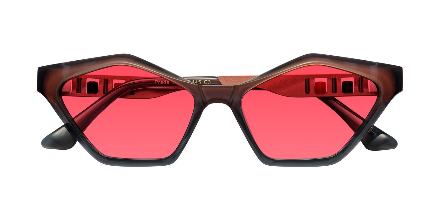 Prade - Iridescent Rust Tinted Sunglasses