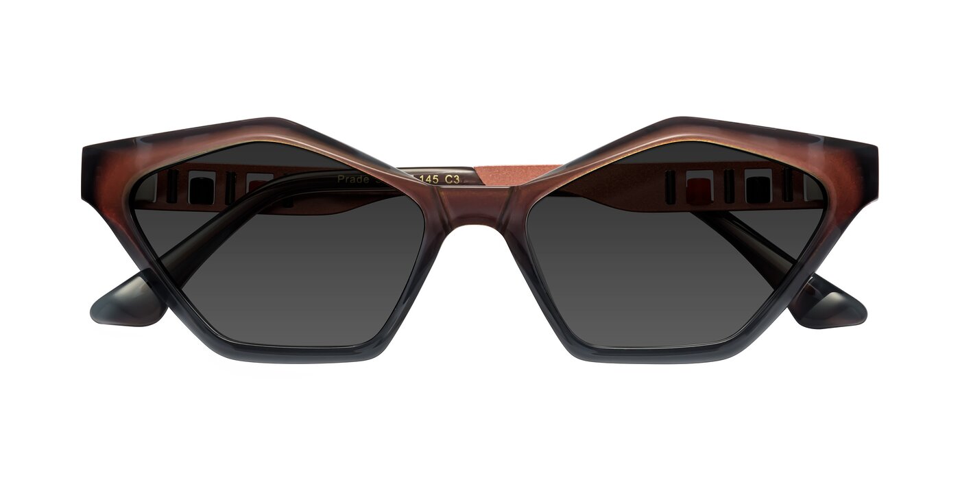 Prade - Iridescent Rust Tinted Sunglasses