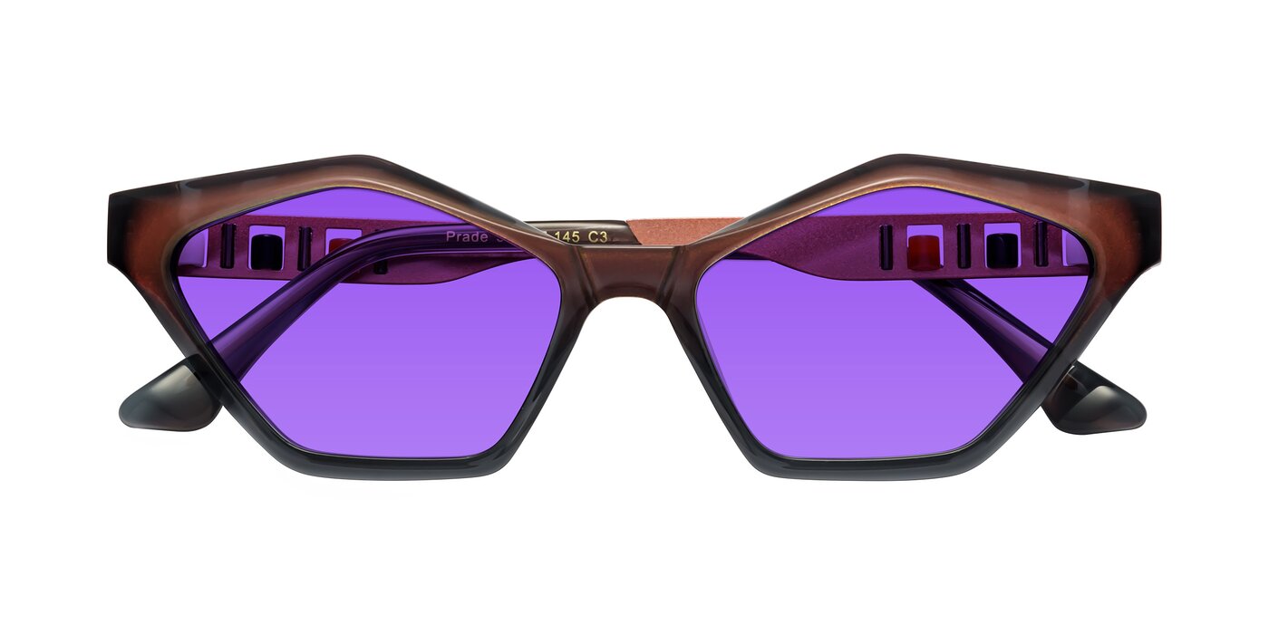 Prade - Iridescent Rust Tinted Sunglasses