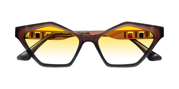 Front of Prade in Iridescent Rust