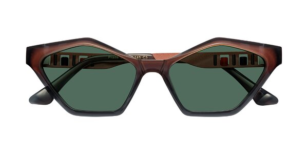 Front of Prade in Iridescent Rust