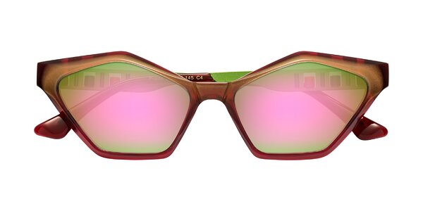 Front of Prade in Iridescent Green