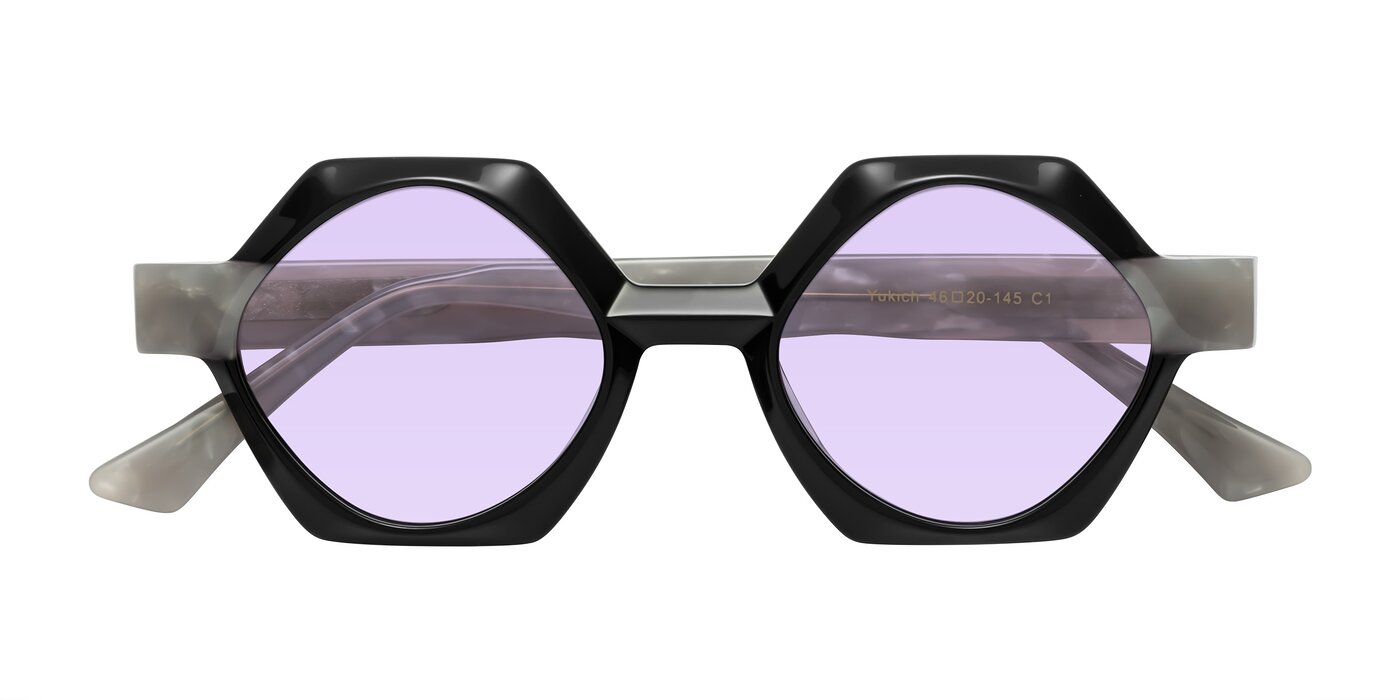 Yukich - Black Tinted Sunglasses