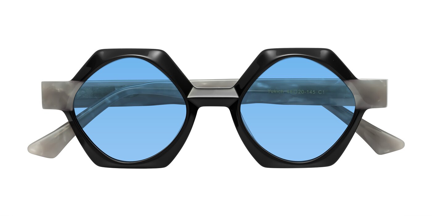 Yukich - Black Tinted Sunglasses