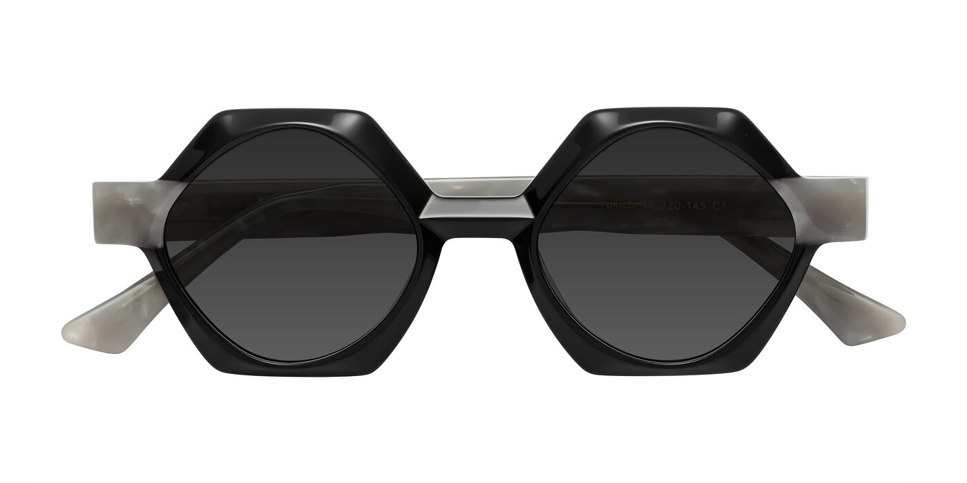 Yukich - Black Tinted Sunglasses
